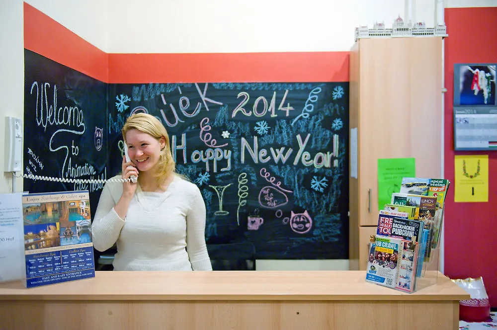 Animation City Hostel Budapeşte Macaristan